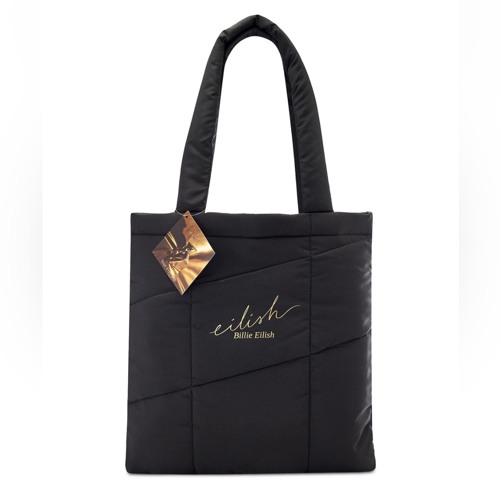 NWT 🖤 Billie Eilish Black Puffer Tote